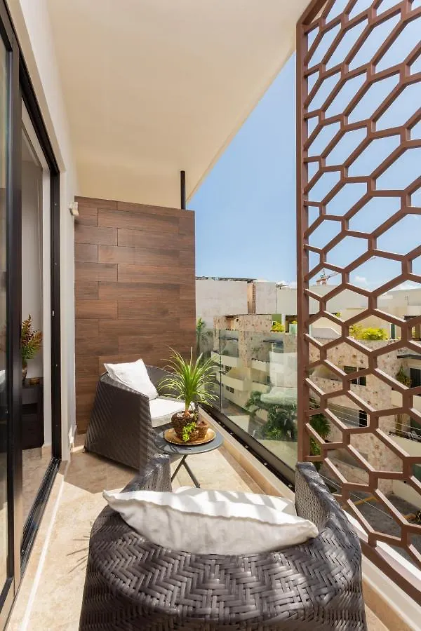 Studio Vanessa Beach 42 A 1 Min De La Playa Y 5Ta Av 신데 델 카르멘 아파트