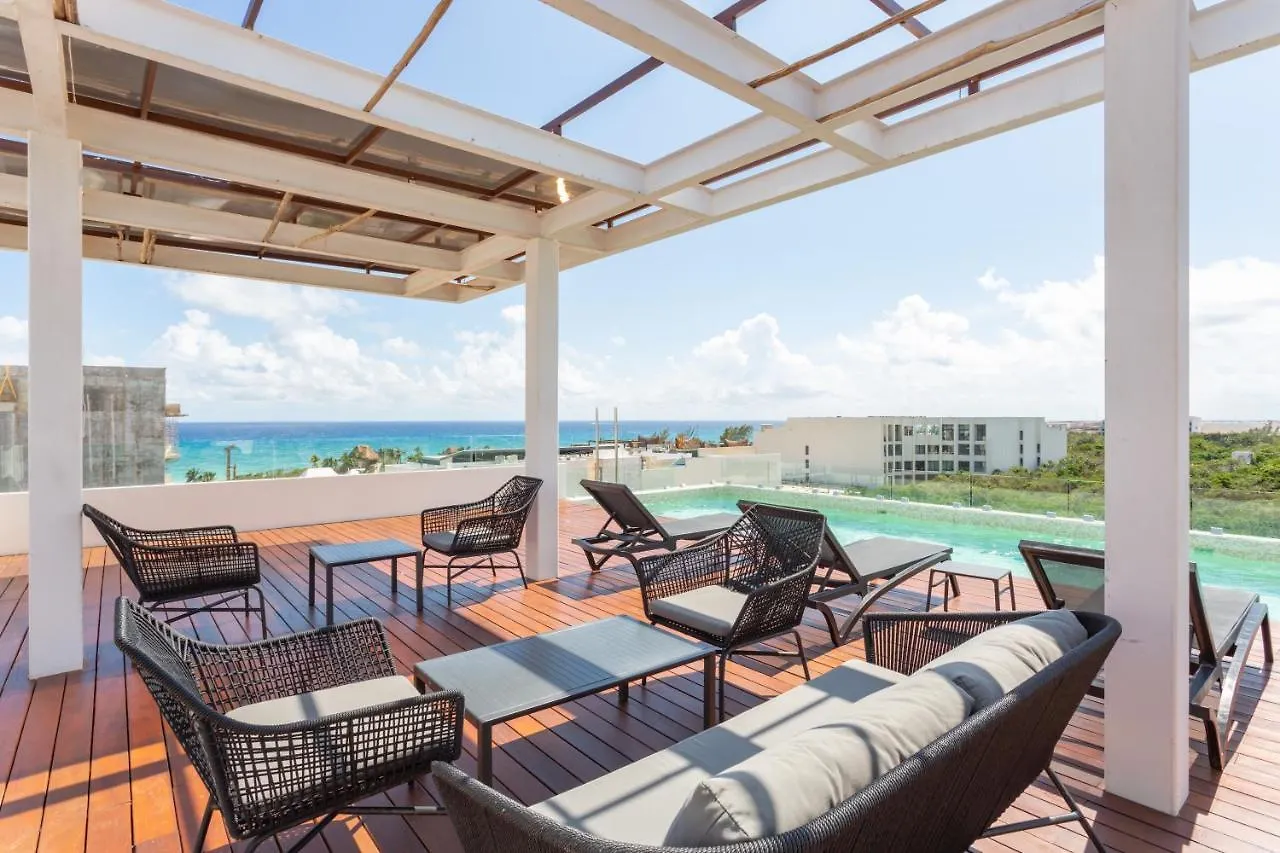 Studio Vanessa Beach 42 A 1 Min De La Playa Y 5Ta Av 신데 델 카르멘 아파트